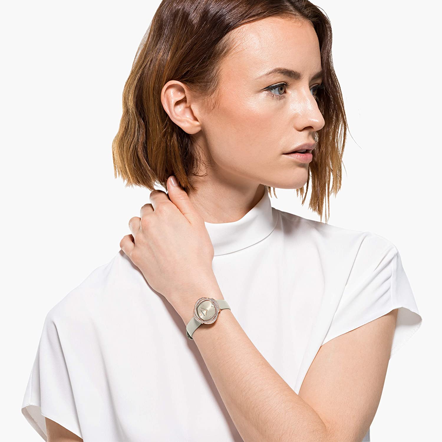 Swarovski Crystal Watch Collection, Blue Crystals, Black Crystals, Clear Crystals - Image 6